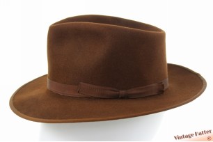 Fedora Josef Wittmann brown felt 54 (XS)