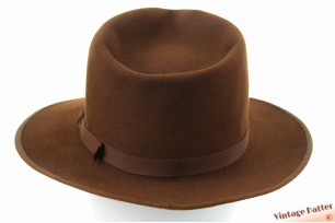 Fedora Josef Wittmann brown felt 54 (XS)