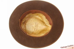 Fedora Josef Wittmann brown felt 54 (XS)