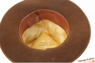 Fedora Josef Wittmann brown felt 54 (XS)