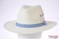 Panama-style wide fedora Hawkins white 58 [new]