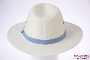 Panama-style wide fedora Hawkins white 58 [new]