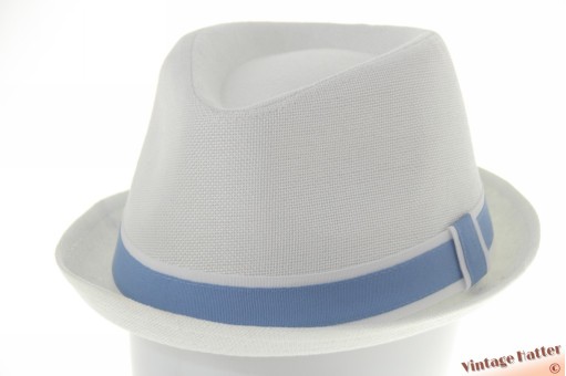 Trilby met opstaande rand Hawkins wit 59-61 (XL) [nieuw]