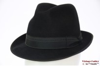 Fedora Mayser-Milz black felt 54 (XS)