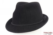 Fedora Tonak black velvet 55,5 (S) Fedora Tonak black velvet 55,5 (S)