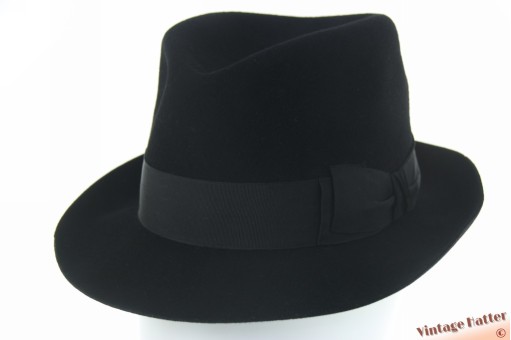 Gleufhoed Beuriger zwart vilt 55 (S)