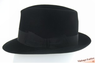 Gleufhoed Beuriger zwart vilt 55 (S)