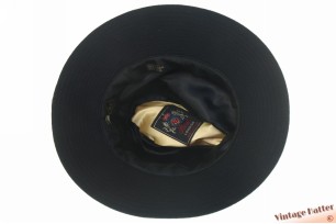 Gleufhoed Best London zwart wolmix 56