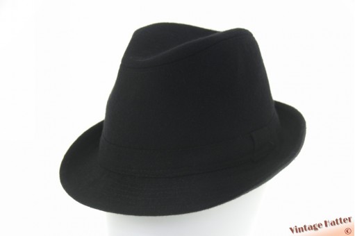 Trilby hat Tissaia black recent model 56