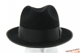 Fedora Wegener black felt 57