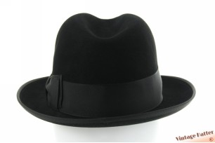 Fedora Wegener black felt 57