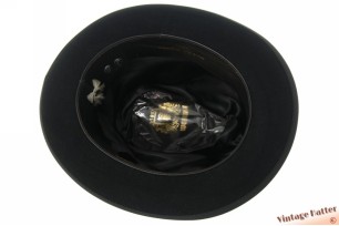 Fedora Wegener black felt 57