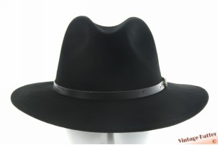 Outdoor gleufhoed noir waterafstotend zwart wolvilt 56-58 [nieuw]
