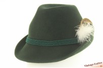 Jachthoed Die Schilehrer Stubai groen vilt 55 (S)