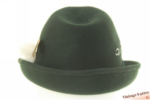 © VintageHatter.com | j-6012-55-1 Hunting hat Die Schilehrer Stubai green felt 55 (S) Hunting hat Die Schilehrer Stubai green felt 55 (S)