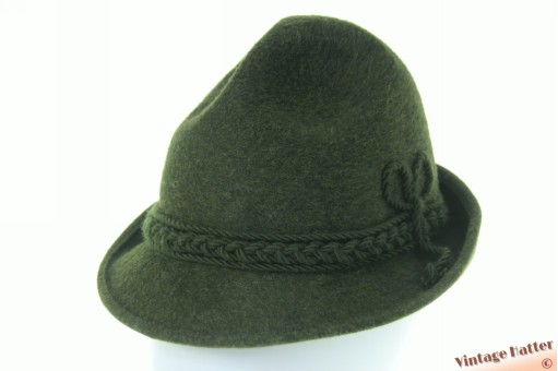 Beierse hoed Allgäuer Flexiloden groen wolvilt 55 (S) Beierse hoed Allgäuer Flexiloden groen wolvilt 55 (S)