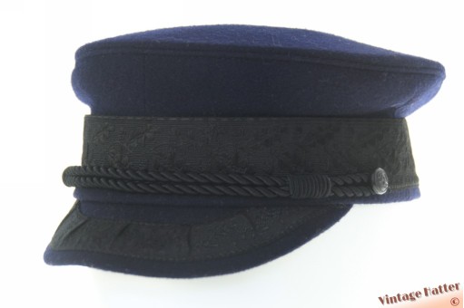 Kapiteinspet Prinz Heinrich donker blauw wol 56 Kapiteinspet Prinz Heinrich donker blauw wol 56