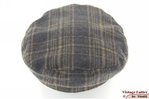 Kapiteinspet Brixton Fiddler Cap grijsblauw beige 60 [nieuw]