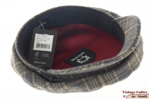 Kapiteinspet Brixton Fiddler Cap grijsblauw beige 60 [nieuw]