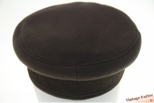 © VintageHatter.com | k-7006-56-1 Kapiteinspet Prinz Heinrich donker beigegrijs 56 Kapiteinspet Prinz Heinrich donker beigegrijs 56