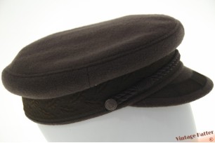 © VintageHatter.com | k-7006-56-1 Kapiteinspet Prinz Heinrich donker beigegrijs 56 Kapiteinspet Prinz Heinrich donker beigegrijs 56