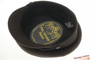© VintageHatter.com | k-7006-56-1 Kapiteinspet Prinz Heinrich donker beigegrijs 56 Kapiteinspet Prinz Heinrich donker beigegrijs 56