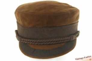 Kapiteinspet Prinz Heinrich bruin suède 56