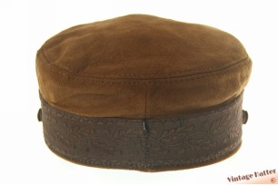 Kapiteinspet Prinz Heinrich bruin suède 56