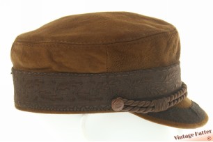 Kapiteinspet Prinz Heinrich bruin suède 56