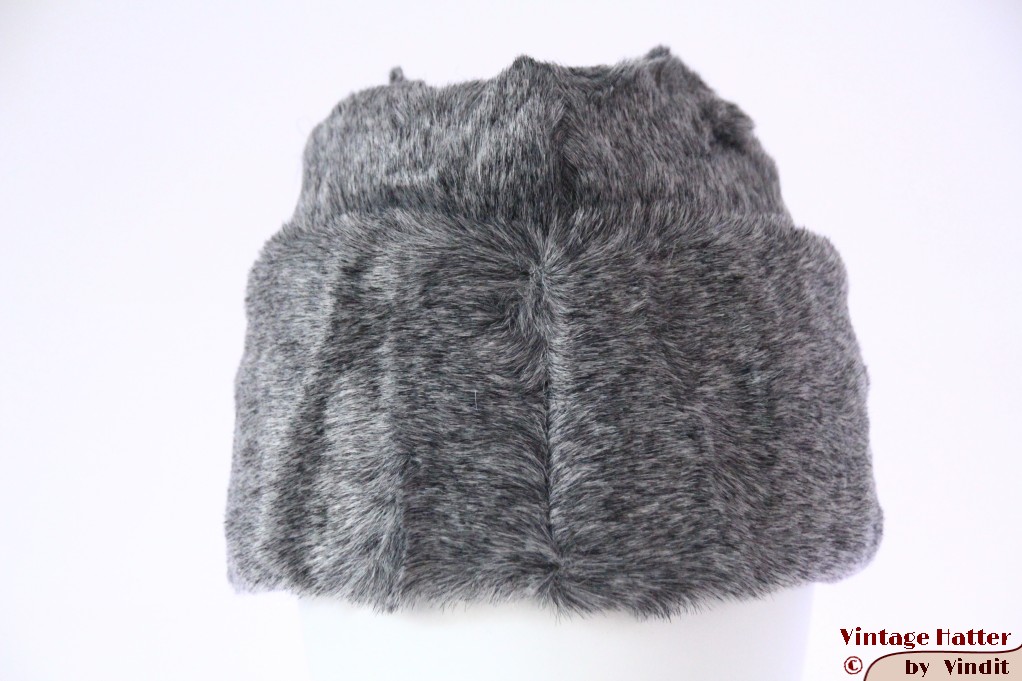 Faux fur hat Seven grey 57 [new]