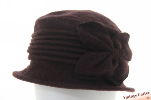 Dames winterhoed Hawkins bruin wol 57-59 [nieuw]