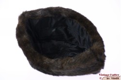Faux fur hat Seven brown 57 [new]