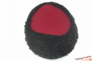 Marching Band hat red with faux fur 55,5 (S)