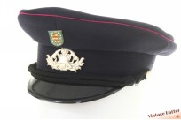 Uniform cap Fire department of Thuringia Feuerwehr dark blue 56