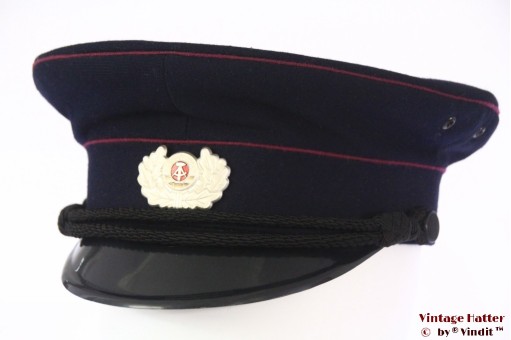 Uniform cap D.D.R. VEB dark blue 57