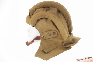Tankhelm kaki beige bruin katoen 57-58