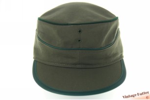 Military cadet cap army green 57 [as new]