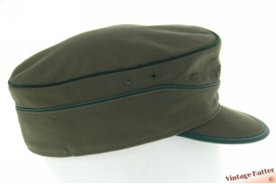 Military cadet cap army green 57 [as new]