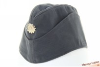 Garrison side cap Technisches HilfWerk (THW) bluish grey wool 56
