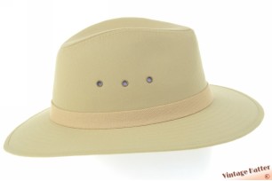 Outdoor hoed Hawkins zacht groen met linnen band 58 [nieuw]