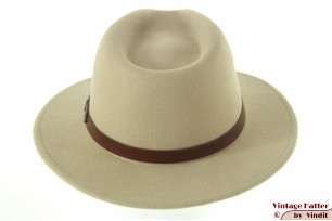 Outdoor gleufhoed Brixton Messer groenig beige 60 (L) [Nieuw]