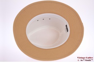 Outdoor hoed Hawkins zalmbeige katoen 58 [nieuw]