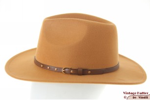 Outdoor western hoed caramel beige 57-58 [nieuw]