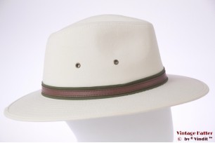 Outdoor hoed Hawkins wit katoen 59 [nieuw]