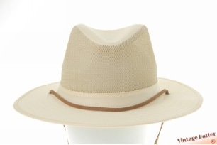 Ventilerende Australische outdoor hoed zacht beige katoen met gaas 60 (XL) [nieuw]