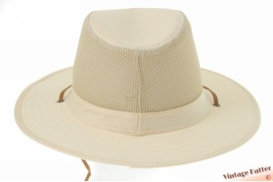 Ventilerende Australische outdoor hoed zacht beige katoen met gaas 60 (XL) [nieuw]