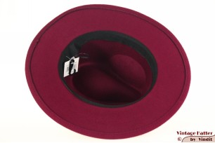 Outdoor western hat burgundy purple 57-58 [new]
