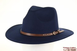 Outdoor western hat Hawkins navy blue 57-58 [new]