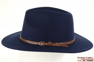 Outdoor western hoed navy blauw 57-58 [nieuw]
