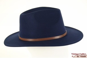 Outdoor western hoed navy blauw 57-58 [nieuw]